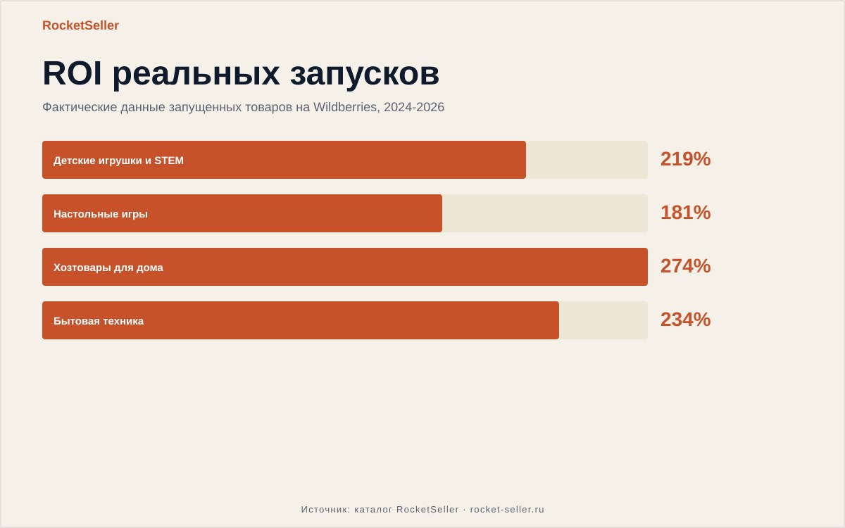 Товары для маркетплейса оптом: разбор запуска